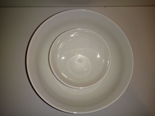 Ensaladera-fuente y cuenco