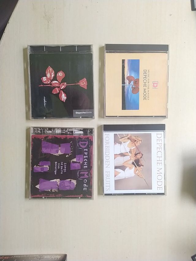 Colección de CDs de DepecheMode (leer descripción)