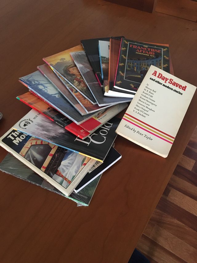 Libros lectura en Ingles, cada libro 5 euros