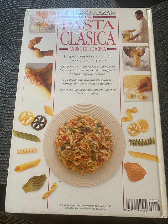 Libro La pasta clásica  de Giuliano Hazan