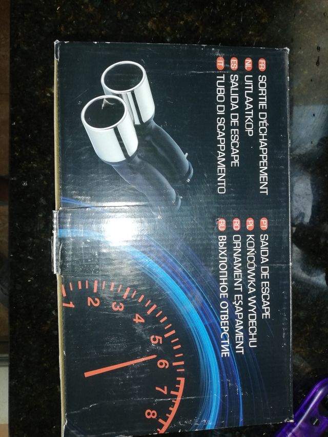 Salida de Escape Acero inoxidable