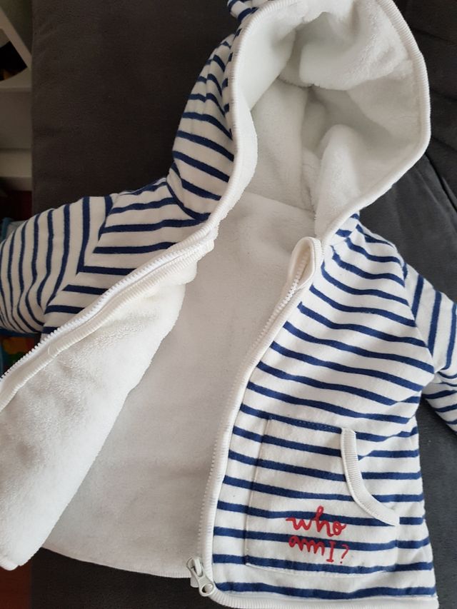 Abrigo bebe como nuevo 3-6 68