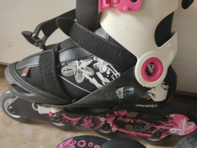 Patines Oxelo + protecciones