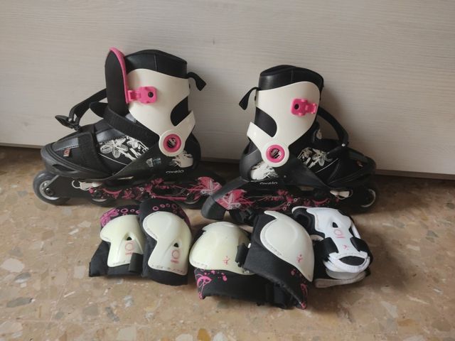 Patines Oxelo + protecciones