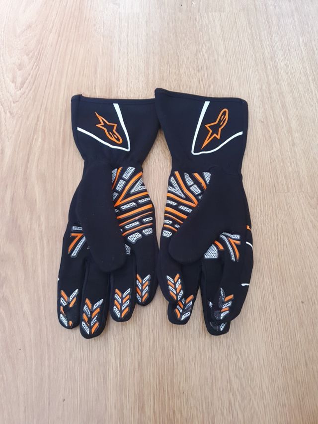 Guantes Kart talla L sin usar Alpinestars 