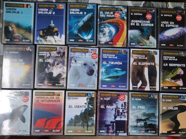Documentales de la BBC, National Geographic y IMAX