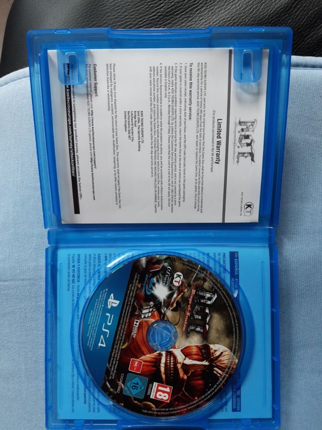 AOT WINGS OF FREEDOM PAL españa