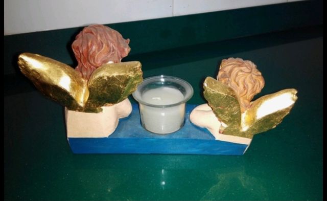 Portavelas angelitos