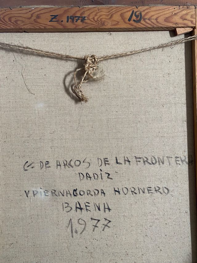 Cuadro de Vicente Piernagorda Arcos de la frontera