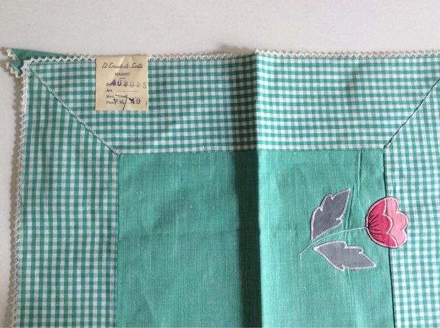 Mantel individual vintage nuevo