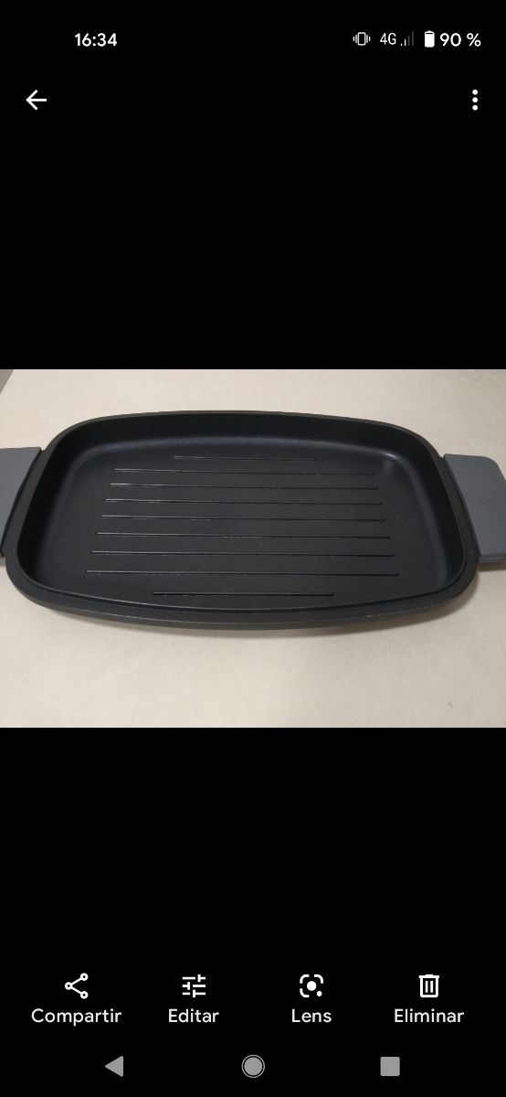 Plancha para vitrocerámica