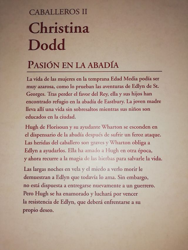 Pasión en la abadía