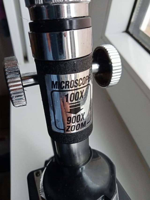 Microscópio 90s com zoom 100x