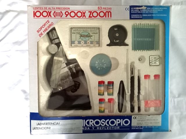 Microscópio 90s com zoom 100x