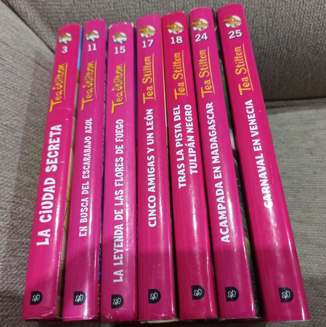 Libros colección Tea Stilton