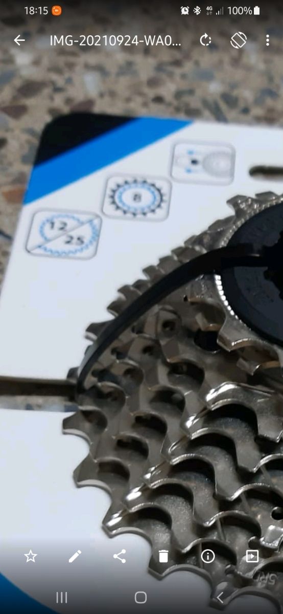 cassette bicicleta NUEVO