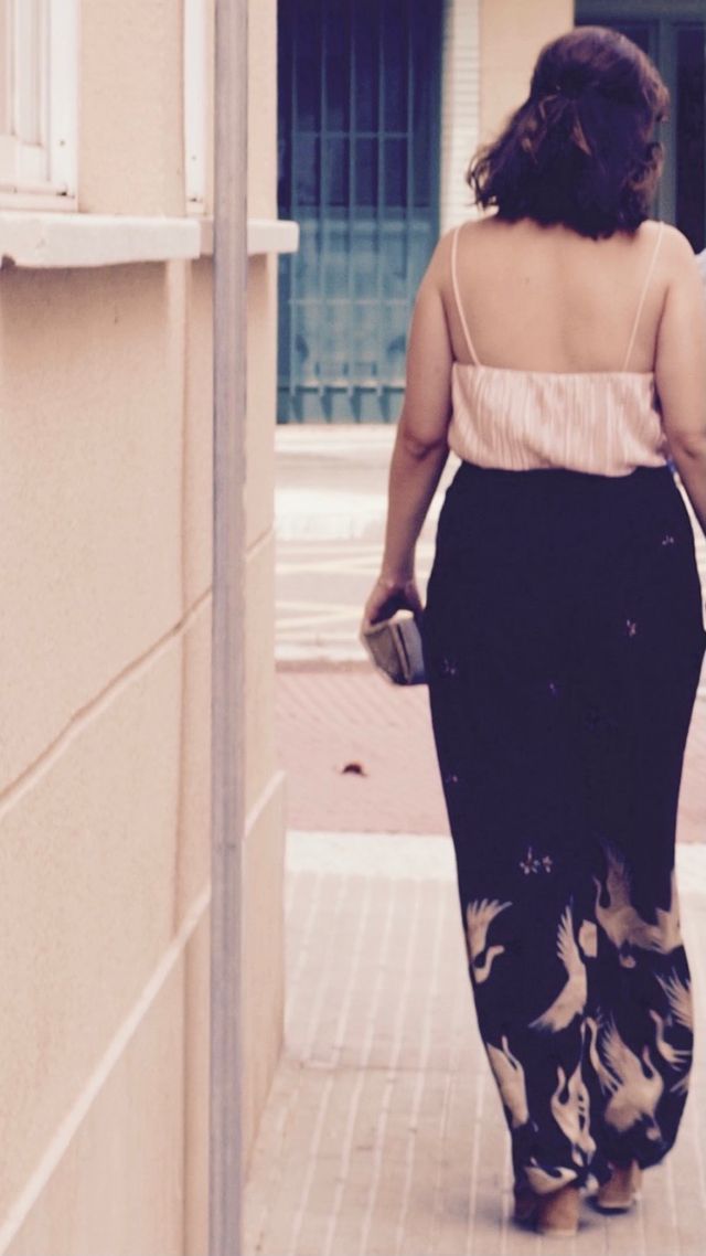 Blusa champan tirantes