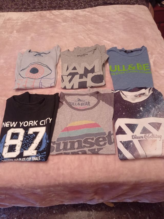 Lote camisetas