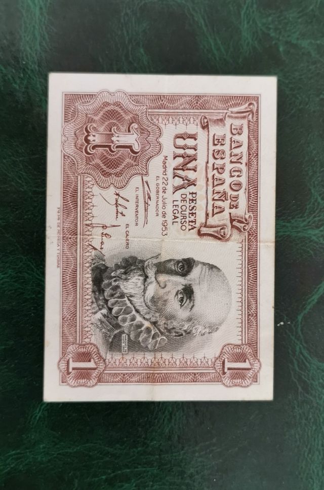 Billetes antiguos en buen estado