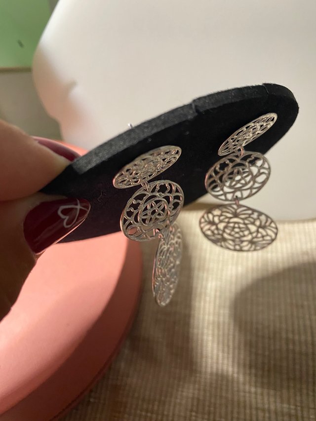 PENDIENTES TOUS DREAMS LARGOS PLATA