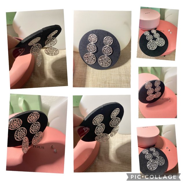 PENDIENTES TOUS DREAMS LARGOS PLATA
