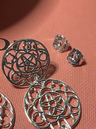 PENDIENTES TOUS DREAMS LARGOS PLATA