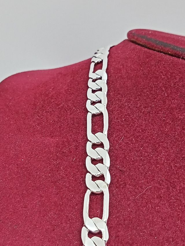 Cadena para hombre chapada en plata 925