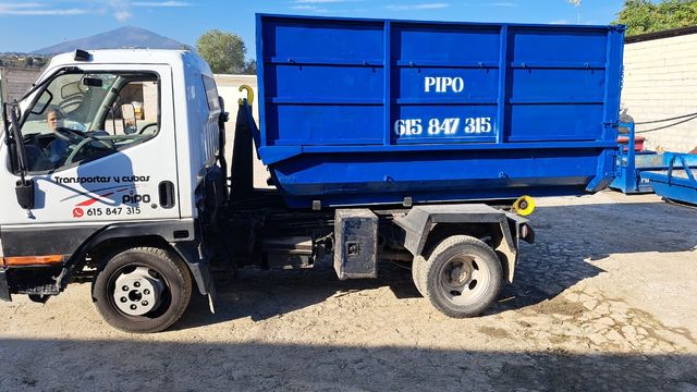 portes, cubas podas, cubas escombros ,cuba volumen