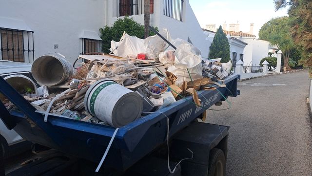 portes, cubas podas, cubas escombros ,cuba volumen