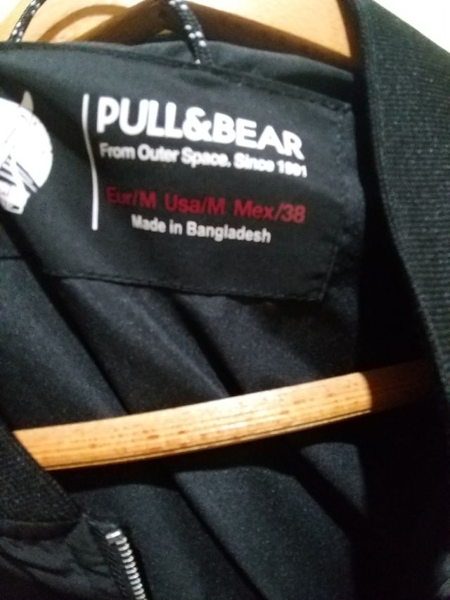 Chaqueta negra NASA talla M