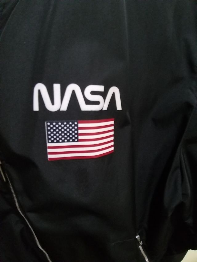 Chaqueta negra NASA talla M