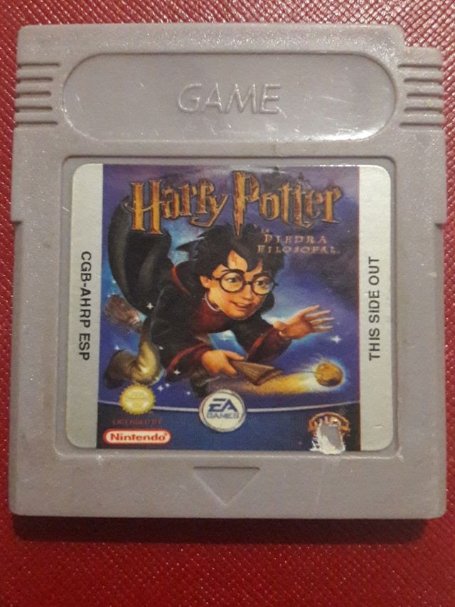 Juego game boy harry potter