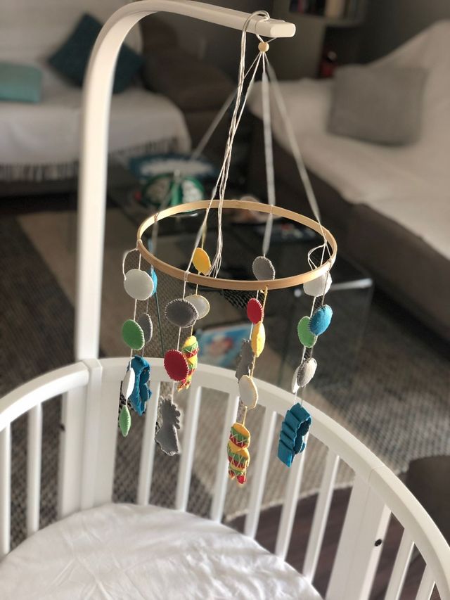 Móvil cuna personalizado