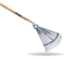 ESCOBA REGULABLE ACERO CON MANGO MADERA.