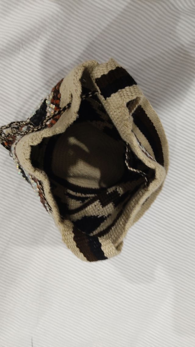 Bolso de mano abalorios