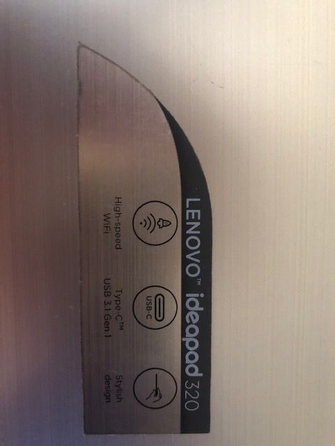 Portátil Lenovo ideapad 320