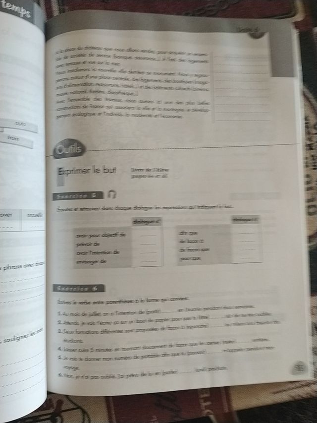 Francés Connexions libro de ejercicios