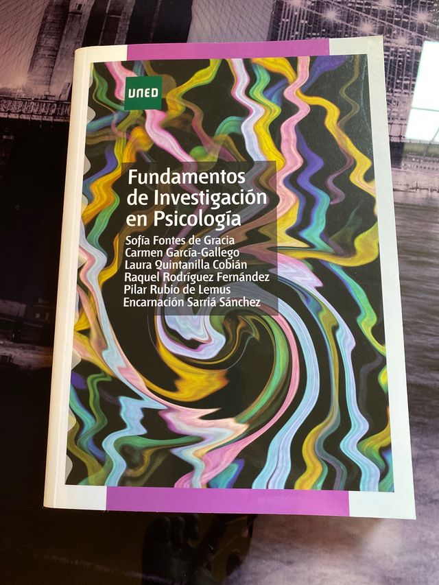 Fundamentos de Investigación en Psicologia Uned
