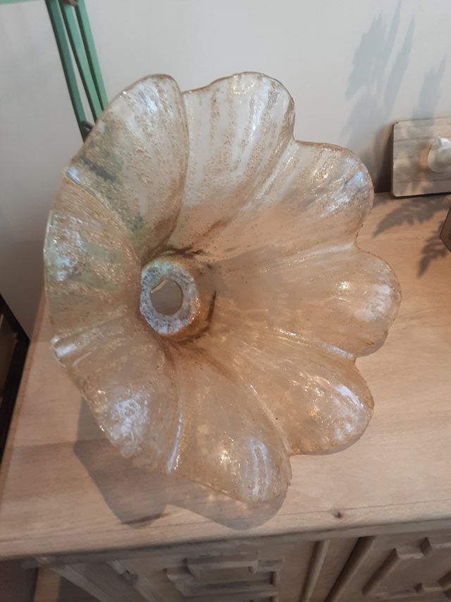 Tulipa vintage estilo Murano Mazzega