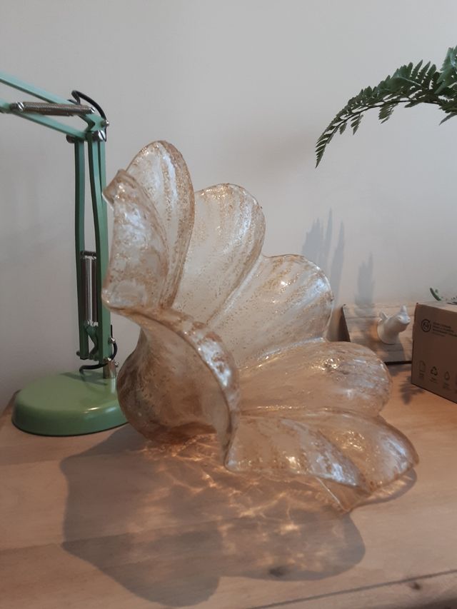 Tulipa vintage estilo Murano Mazzega