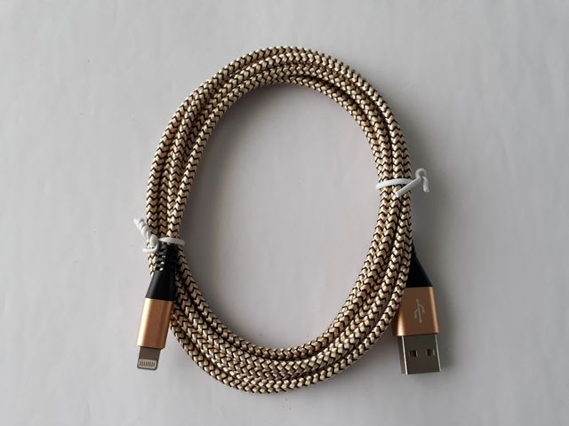 ww443 Cable cargador iPhone lightning 2m