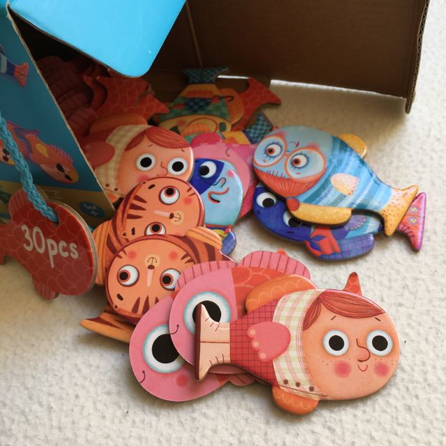 Juego memory de peces - Djeco - 30 piezas