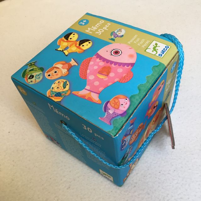 Juego memory de peces - Djeco - 30 piezas
