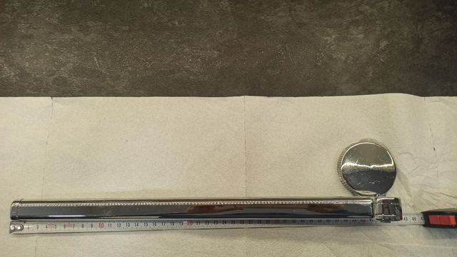 Juego de 3 toalleros de acero inoxidable