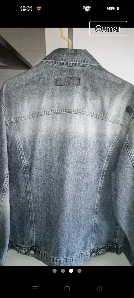 chaqueta vaquera  algodón