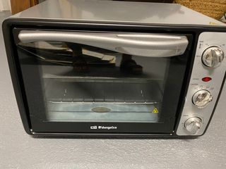 Orbegozo HO 232 Horno eléctrico de sobremesa, 1500 W, 23 litros, Gris