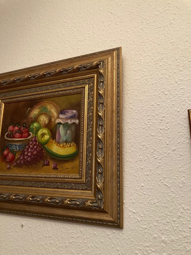Cuadro pintado al oleo