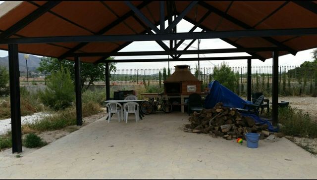 Chalet con parcela de 5000 metros cuadrados.