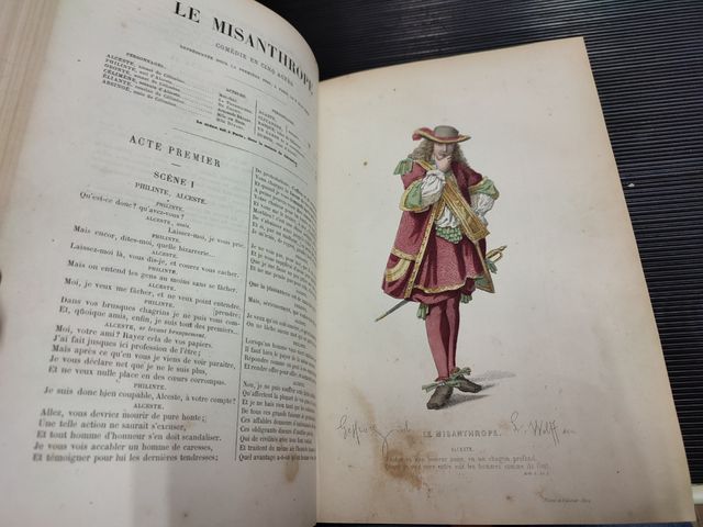 Molière. Oeuvres completes. 1868