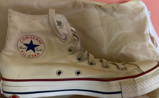 Zapatillas CONVERSE ALL-STAR BEIGE TALLA 39 botas de segunda mano por 25  EUR en Valencia en WALLAPOP